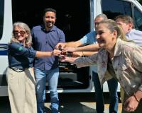 Lar Bem Viver passa a contar com veículo adaptado para o transporte de idosos