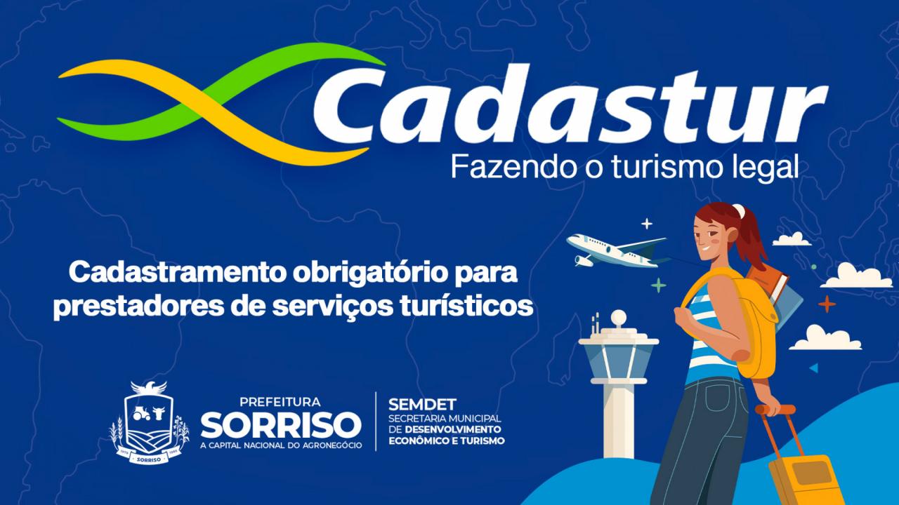 Empresas de turismo precisam do Cadastur para renovar alvará em Sorriso