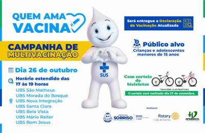 Sete UBSs terão horário estendido nesta segunda-feira, 26