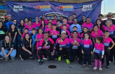 Equipe BMX Sorriso conquista títulos e pódios no Campeonato Brasileiro