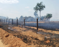 Semasa alerta produtores sobre riscos de incêndios durante o período de estiagem