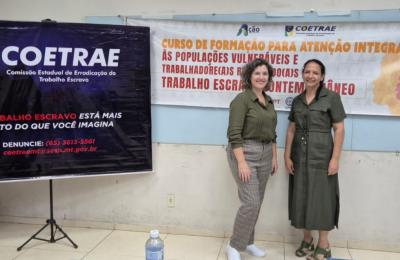 Representantes de Sorriso integram formação sobre trabalho escravo contemporâneo