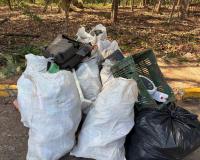 Prefeitura limpa área de preservação e reforça cuidado com a limpeza urbana