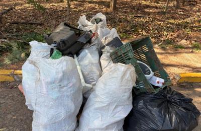 Prefeitura limpa área de preservação e reforça cuidado com a limpeza urbana
