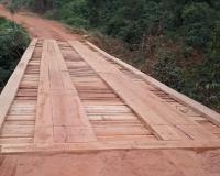 Ponte sobre o Rio Celeste foi liberada para o trânsito