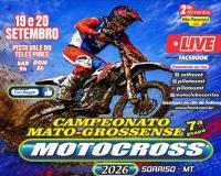 Sorriso recebe 7ª etapa do Campeonato Mato-Grossense de Motocross