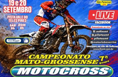 Sorriso recebe 7ª etapa do Campeonato Mato-Grossense de Motocross