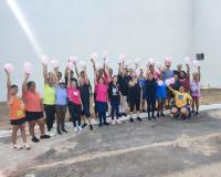 Grupo de atividade orientada celebra o Outubro Rosa