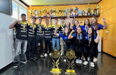 Sorriso faturou o ouro no handebol sub-17 masculino e feminino